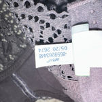 Aerie  XS Lace Halter Bra Bralette Gray Padded Lined Hook Closure Photo 4