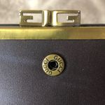 Gucci Beige and Brown Monogram Wallet Kiss Lock Vintage Double Sided Wallet Photo 10