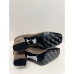 DKNY Boots Size 6 Brown Square Toe Block Heel Textile Side Zip Photo 8