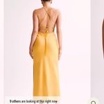 Meshki Satin Slip Dress in White Photo 1