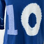 Free People  We the Free Graphic tie-dyed Cotton Blue White Tee Size S Photo 5