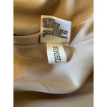 Antonio Melani  Camel Faux Suede Sleeveless Midi Dress with Lining‎ Photo 6