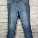 DL1961 Mara Straight Ankle Two Tone Jeans Size 28 Photo 0