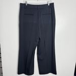 Ann Taylor NWOT  The Wide Leg Pant In Navy Size‎ 12 Petite Workwear Office Photo 2