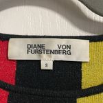 Diane Von Furstenberg 💙  Orchid Metallic Striped Sweater Photo 4