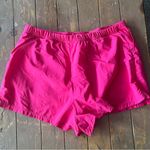 Lands’ End Built in Underwear Fly Front Pink Shorts Size 14 Photo 1