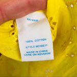 Chelsea and Violet | Womens Yellow Boho Blouse Photo 4