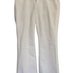 7 For All Mankind White Boot Cut Jeans Women’s Size 14 Photo 0
