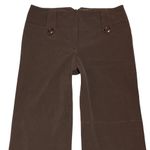 Iz Byer Women's Brown Flare Dress Career Office Pants Size 5 Photo 1