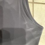 Norma Kamali  timeless gray sleeveless slinky jersey jumpsuit size medium Photo 9