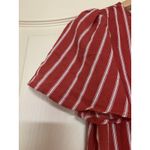 The Outfit crossfront terracotta stripe top Size 4 Photo 2