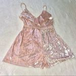 Urban Outfitters  Velvet Ruffle Romper size Adult Small Photo 5