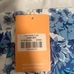 ThatsSoFetch Charms Blue Floral Mini Dress Photo 3