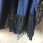 Gianni Bini JR SZ 13 and SZ 11 NAVY/GOLD DRESS Photo 8