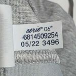 Aerie Square Neck Strappy Side Bandeau Bralette Medium Heather Gray Small NEW Photo 7