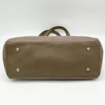 Tignanello Pebbled Leather Shoulder Bag Quiet Luxury Workwear Minimal Timeless Tan Photo 2