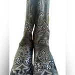 Corral  Black Heeled Boots with Western Flair Photo 8