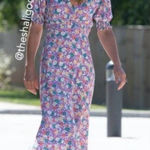 Faithfull the Brand Faithful The Brand Marie Louise Mini Dress in Nefeli Floral Purple US 2 AUS 6 Photo 0