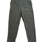 Anthropologie  moss green Essential Pull-On trouser pants size M Photo 13