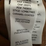 frame denim FRAME Women Le Crop Mini Boot Jeans 26 Brown Caramel Coated Bootcut Cropped Y2K Photo 5