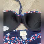 Kate Spade Botany Bay Floral Print Bikini 2 Piece Swimsuit Bandeau Medium Preppy Photo 8