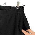 Nili Lotan Slouchy Cropped Pants Women’s Size 0 Black Stretch Trousers 27 Inseam Photo 5