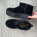 UGG Black Classic Ultra Mini Boots 8 Photo 6