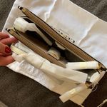 Coach Authentic  1941 Pebbled metallic gold leather 2 zip/Snap/Turnlock Crossbody Photo 6