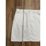 Tommy Hilfiger  White Denim Skirt Size 12 Classic Stretch Pencil Skirt Photo 6