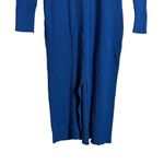 Great Jones Cobalt Blue Ribbed Knit Long Sleeve Sweater Midi Dress Size Large Photo 11