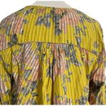 Tolani NEW  Collection Size Medium  Top Blouse Pleated Colorful Long Sleeve Photo 4