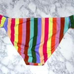 Salt + Cove New Cabana Stripes Shirred Tab Side Hipster Bikini Bottom Size Large Photo 6