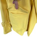 Skye's the Limit Sunny Yellow Open Front Cardigan Jacket Size M Photo 5