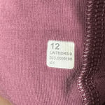Lululemon  Inner Glow High-Rise Short 3" Velvet Dust Mauve Pink Size 12 READ Photo 7