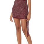 Speechless Junior's Sweetheart-Neck Mesh Stones & Cascade Mini Dress Size 9 NWOT Photo 2