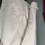 Adrianna Papell Champagne Blush Drape Front Blazer Small Office Classic Sleek Photo 5