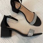 Madden NYC 9.5 Illie City embellished ankle strap block heel sandal 2970 Black Photo 8