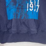 American Eagle Vintage  Outfitters Navy Graphic Hoodie‎ L Photo 2