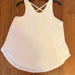 LuLaRoe  Cream Crisscross Back Tank Top Photo 0