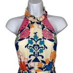 Anthropologie  PLENTY BY TRACY‎ REESE Turkish Floral Romper EUC Size Small Photo 2