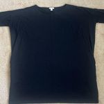 Gap Women’s Black Oversized T-Shirt Dress with Pockets in Size XS Photo 0