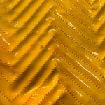 Big Buddha  Large Yellow Pattered Purse Photo 3