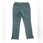 FIGS teal blue slim fit straight leg zip fly and button scrub pants SM Reg. Photo 1