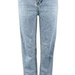 Nasty Gal Women's Blue Light Wash High Waisted Straight Leg Denim Jeans Size 4 Photo 0