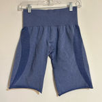 NVGTN  Motion Seamless Biker Shorts Denim Blue Size Small Photo 0