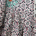 Umgee  Ballon Sleeves embroidered baby doll blouse Photo 5