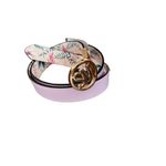 Steve Madden reversible lavender/flowers belt size XL Photo 2