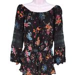 Wall Flower Floral Long Sleeve Romper Photo 0