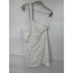 superdown Cicely Mini Dress Size M White Sequin Glam Sexy Night Out Revolve NEW Photo 1