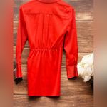 House Of Harlow 1960 X Revolve Vibrant orange Stain Wrap Dress Size XS Photo 11